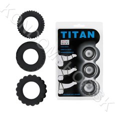 Lybaile Titan 3v1 silikonové kroužky